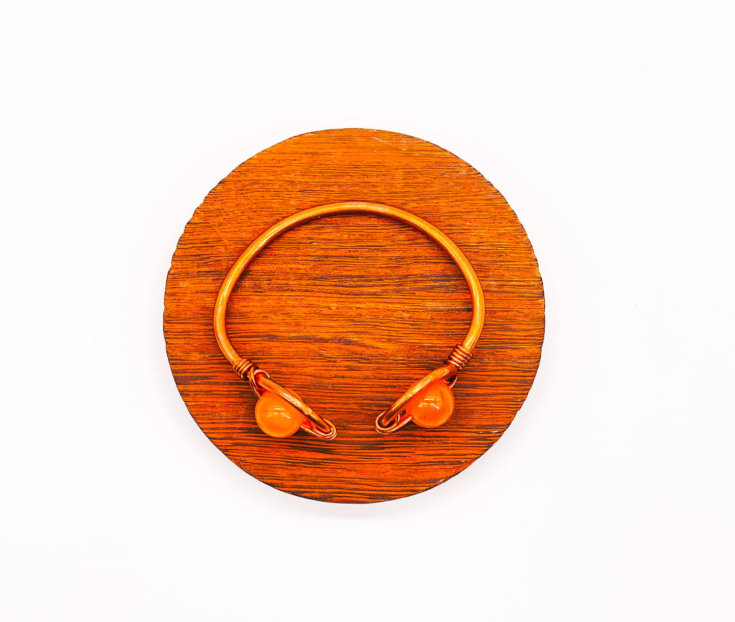 Carnelian Copper Bracelet