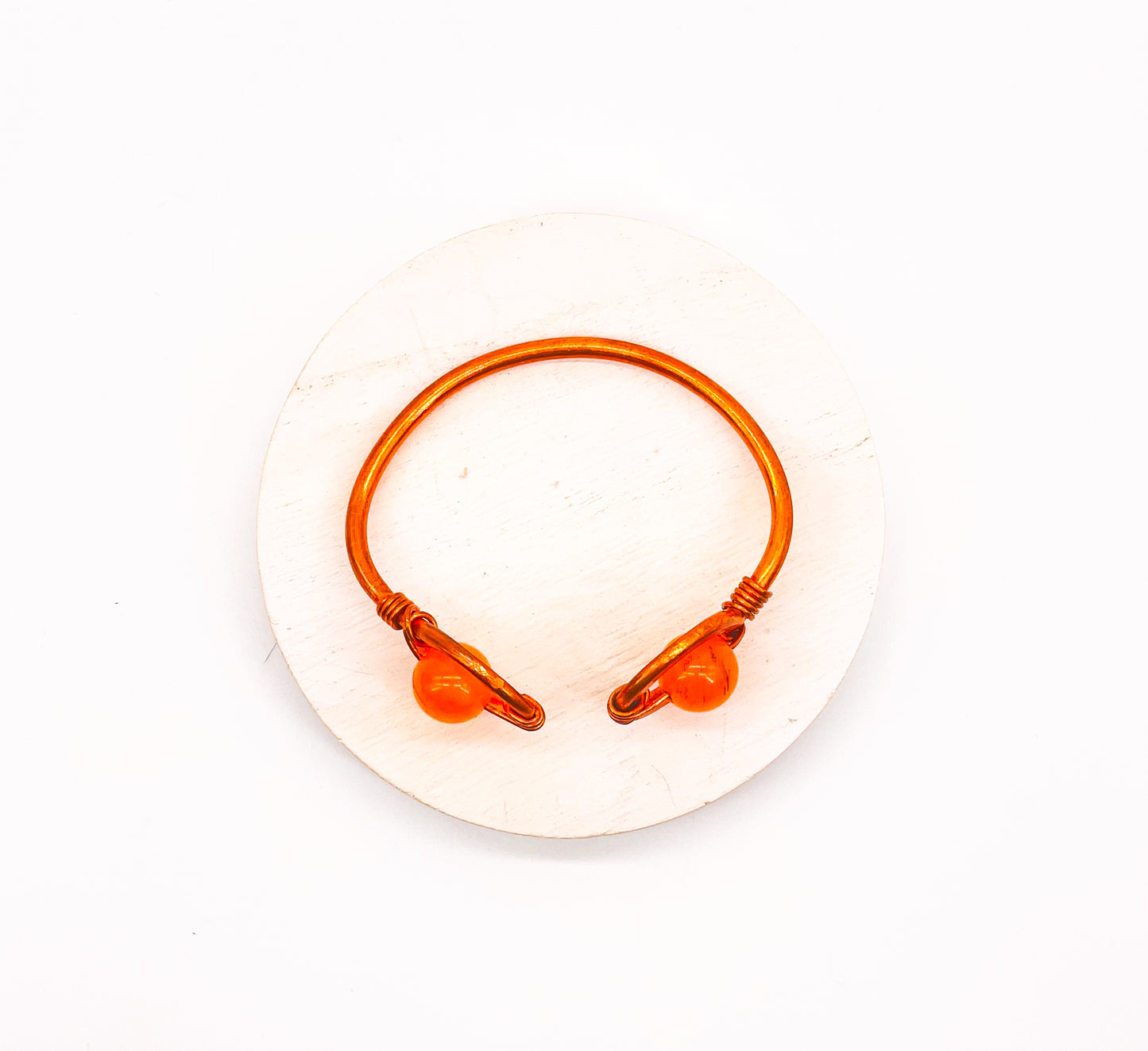 Carnelian Copper Bracelet